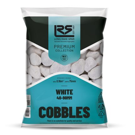 Handy Bag White cobbles